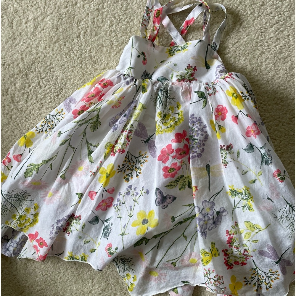 heavenly artisan ny whimsically flowy dress baby girls size 24 months